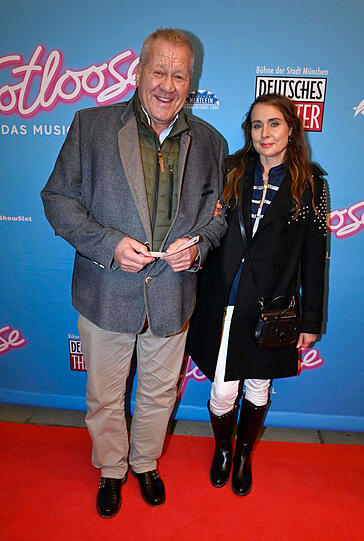 Hugo Bachmaier mit Freundin Michaela
