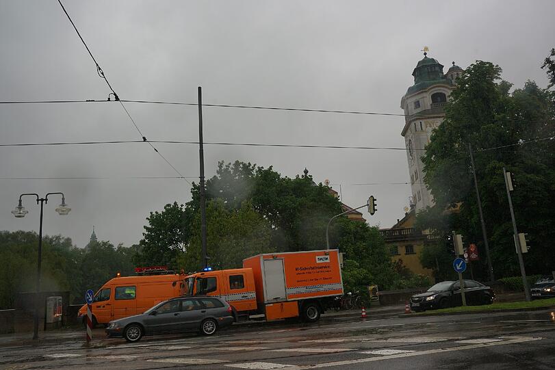 Die Bilder vom Hochwasser in München