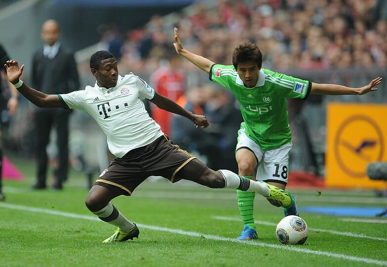 DAVID ALABA NOTE 4 - Langte in der 1. Minute gleich kräftig zu. Seine Freistöße kamen diesmal nicht so präzise flatterig daher. Der gute Träsch bereitete ihm einige Sorgen. Bei Man. City muss er mehr zeigen.