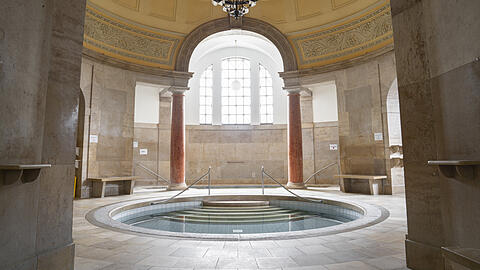 Ab Montag wieder offen: Die Sauna im Müller'schen Volksbad. (Archiv)