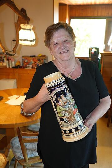 Josefine Kierek alias "Finnerl" ist hier seit 14 Jahren Wirtin.