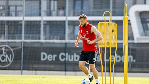 Manuel Wintzheimer beim Training.