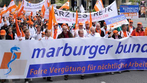 Seit Montag streiken die Ärzte.