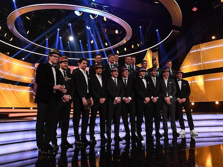 Zum ersten Mal überhaupt wurde ein Eishockey-Team "Mannschaft des Jahres".