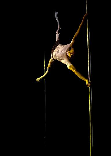 Die besten Stangentänzer treffen sich bei den südamerikanischen Pole Dance Meisterschaften.