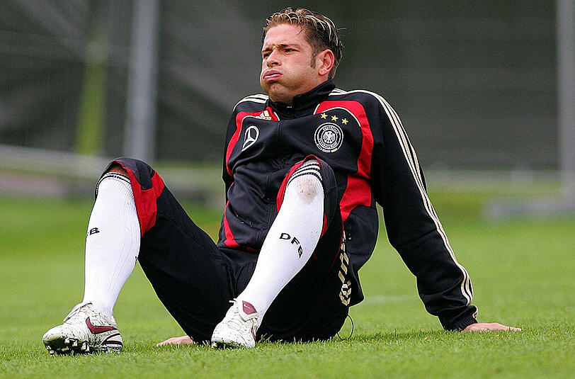 2008 im Trikot der deutschen Nationalelf.