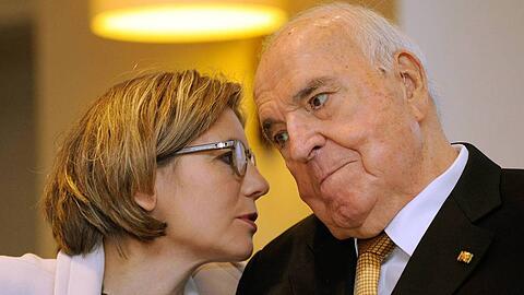 Maike Kohl-Richter und Helmut Kohl bei einem gemeinsamen Auftritt.