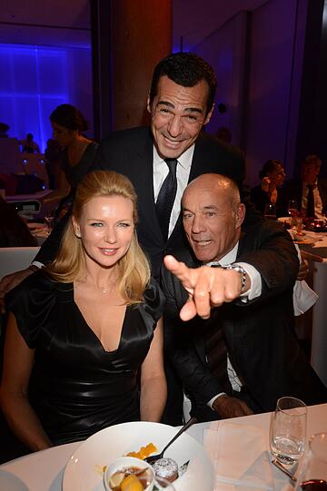 Da schau her: Veronica Ferres, Erol Sander (M) und Heiner Lauterbach