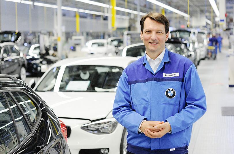 Milan Nedeljkovic, der neue Leiter des Münchner BMW-Werks, hat ehrgeizige Pläne. Darunter eine Art Exoskelett
für seine Mitarbeiter.