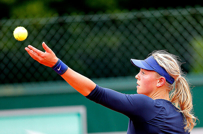 Carina Witthöft steht in Gstaad in der nächsten Runde.