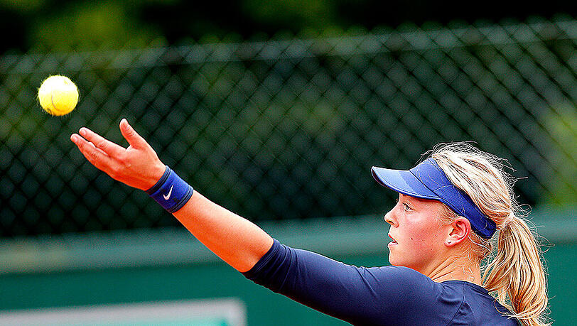 Carina Witthöft steht in Gstaad in der nächsten Runde. Carina Witthöft steht in Gstaad in der nächsten Runde.