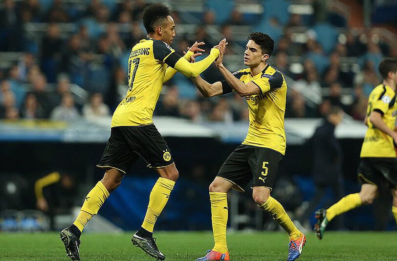 Das 2:2 gegen die "Königlichen" von Real Madrid hat Borussia Dortmund gereicht. Die Mannschaft von Trainer Thomas Tuchel zieht als Gruppenerster ins Champions-League-Achtelfinale ein.
