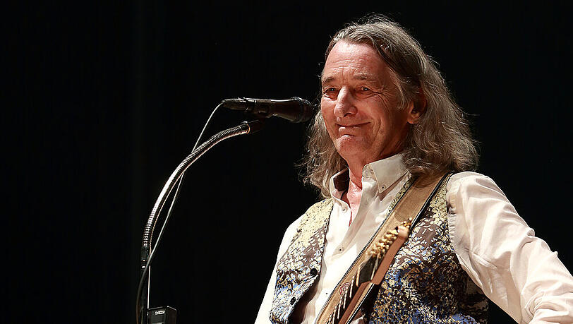 Roger Hodgson auf der Bühne in Spanien letztes Jahr Roger Hodgson auf der Bühne in Spanien letztes Jahr