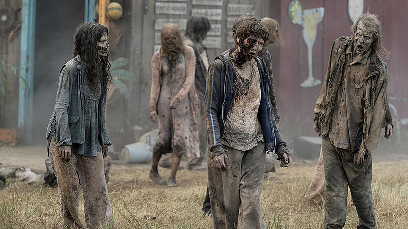 Zombies sind nicht so einfach tot zu kriegen: Ein Szenenbild aus "World Beyond"