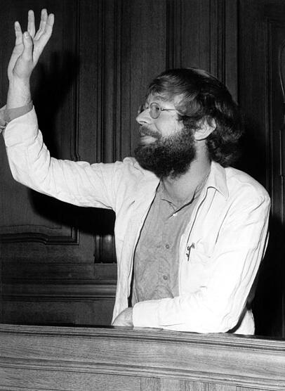 Dauer-Gast vor Gericht. Fritz Teufel in West-Berlin, 1967. Dauer-Gast vor Gericht. Fritz Teufel in West-Berlin, 1967.