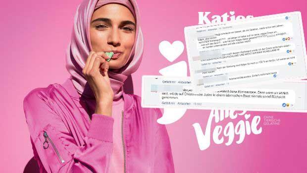 Auf Facebook und Twitter hagelt es Hass-Kommentare für Katjes.