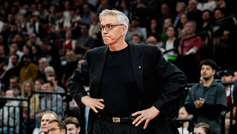 Kochte über: Bayern-Headcoach Gordon Herbert im Spiel gegen Roter Stern Belgrad. Kochte über: Bayern-Headcoach Gordon Herbert im Spiel gegen Roter Stern Belgrad.