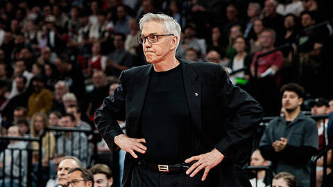 Kochte über: Bayern-Headcoach Gordon Herbert im Spiel gegen Roter Stern Belgrad.