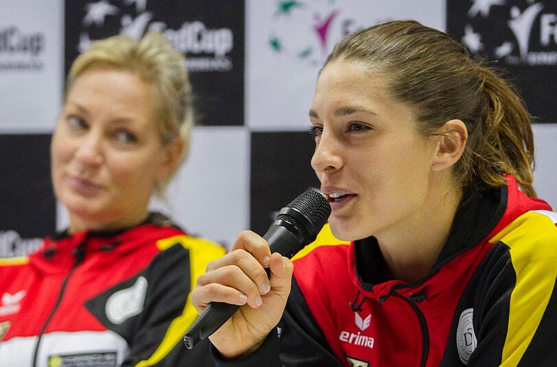 Andrea Petkovic soll den Weg ins Fed-Cup-Achtelfinale ebnen.