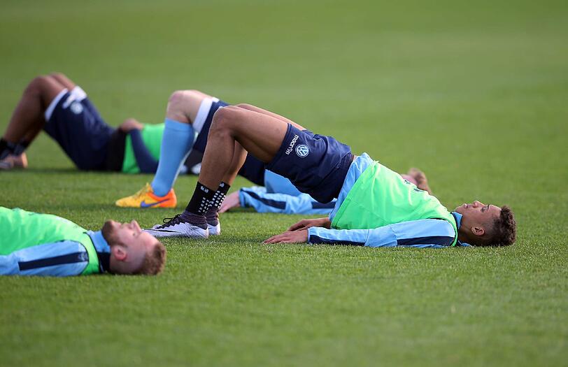 In der zweiten Einheit des ersten Trainingstages standen für den TSV 1860 ein Kraftzirkeltraining und Spielformen an.