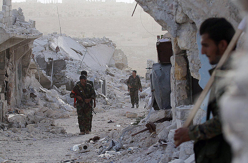 Aleppo: Keine Ruhe für die geteilte Stadt.