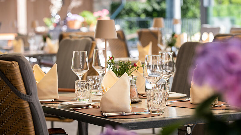 Sunset Terrasse, Hotel das Alois, Tux im Zillertal.