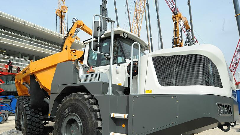 Groß, größer, Bauma: Das sind die Bilder von der Baumaschinen-Messe! Groß, größer, Bauma: Das sind die Bilder von der Baumaschinen-Messe!