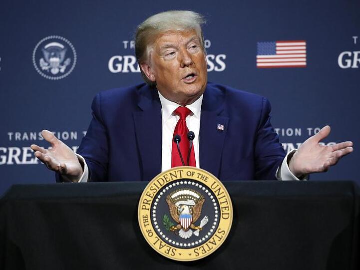 Donald Trump würde eine Niederlage bei der Präsidentschaftswahl akzeptieren.