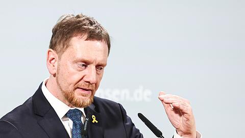Sachsens Ministerpräsident Kretschmer hofft, dass in Zukunft auch wieder eine Annäherung zwischen Deutschland und Russland möglich sein wird. (Archivbild)