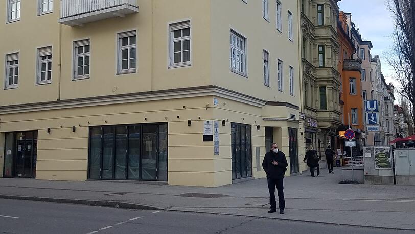 Alles dicht, nach fast 20 Jahren: das Gebäude der Vanilla Lounge an der Münchner Freiheit in diesen Tagen.