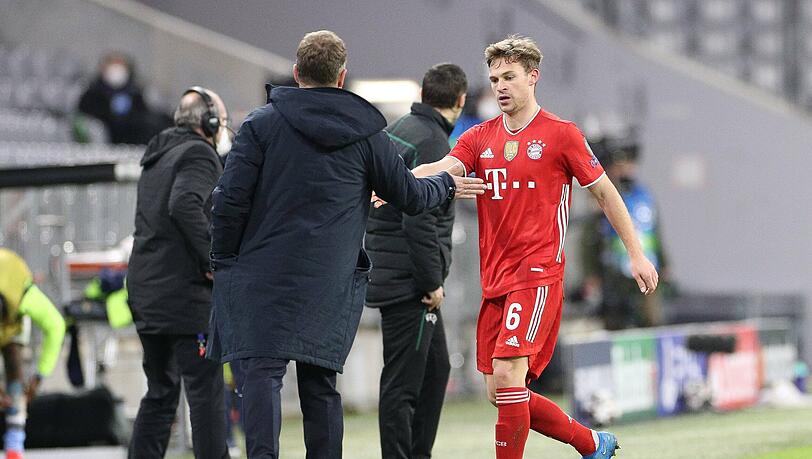 Joshua Kimmich hofft, dass Hansi Flick im Sommer Bundestrainer wird.