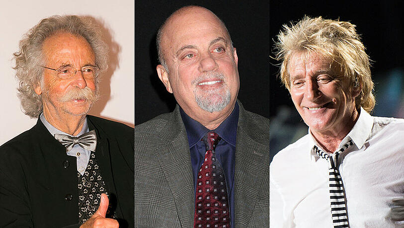 Jean Pütz (l.), Billy Joel (m.) und Rod Stewart wurden im gehobenen Alter nochmal zu Vätern Jean Pütz (l.), Billy Joel (m.) und Rod Stewart wurden im gehobenen Alter nochmal zu Vätern