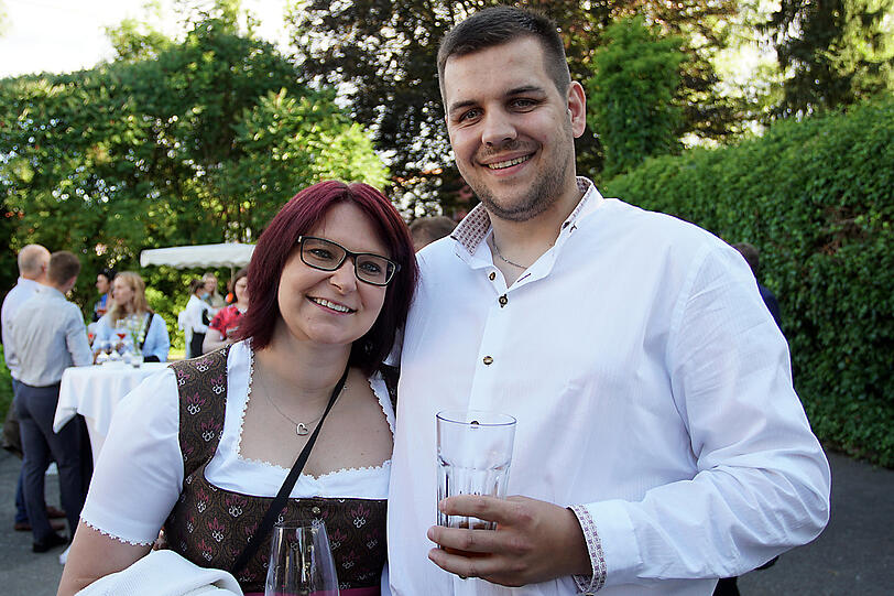 Tatjana und Sebastian Weinzierl (Metzgerei Brunner).