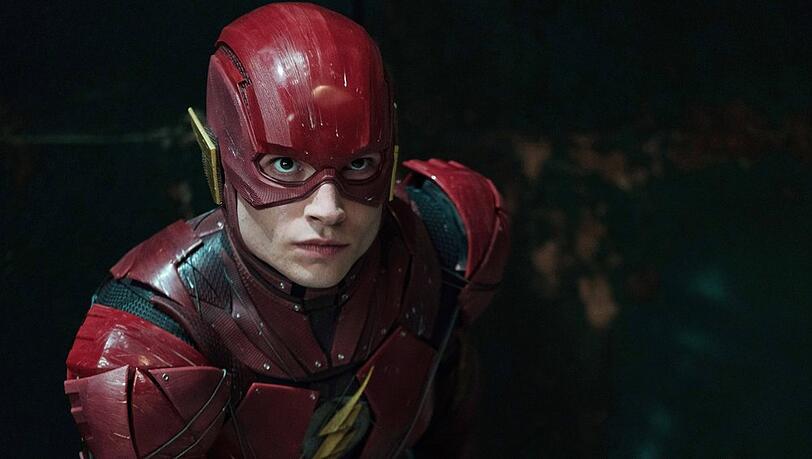 Ezra Miller als Flash in "Justice League" (2017).