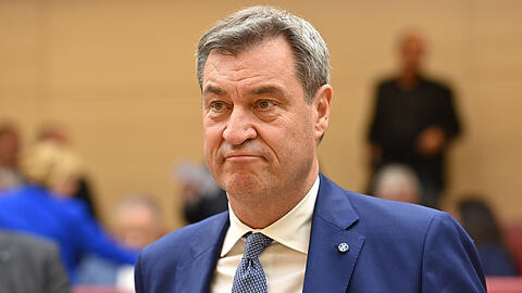 Der alte, und auch der neue Ministerpräsident Bayerns: CSU-Chef Markus Söder.