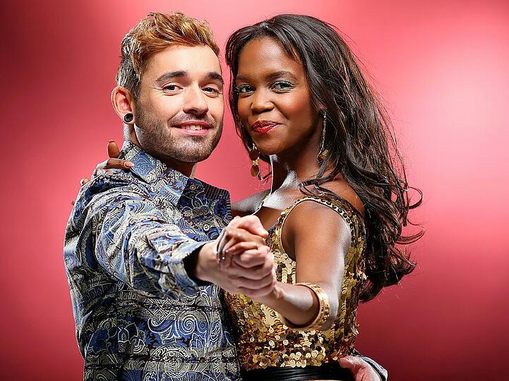 Ausgetanzt: Daniel Küblböck und Otlile Mabuse haben es bei "Let's Dance" nicht in die Top fünf geschafft