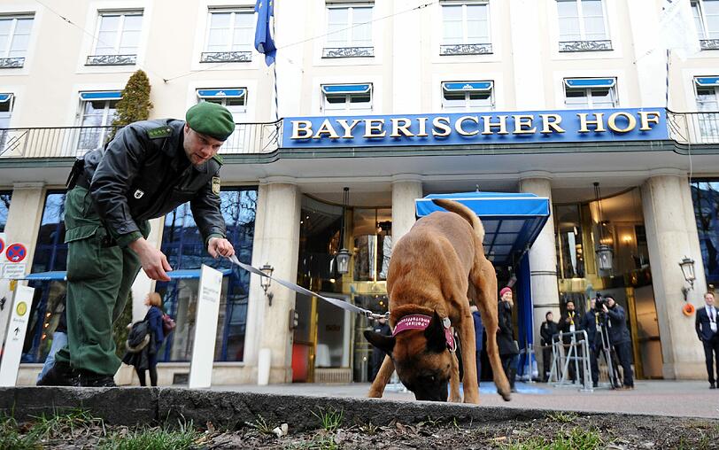 Wie jedes Jahr zur Sicherheitskonferenz verwandelt sich die Münchner Innenstadt zur Hochsicherheitszone.