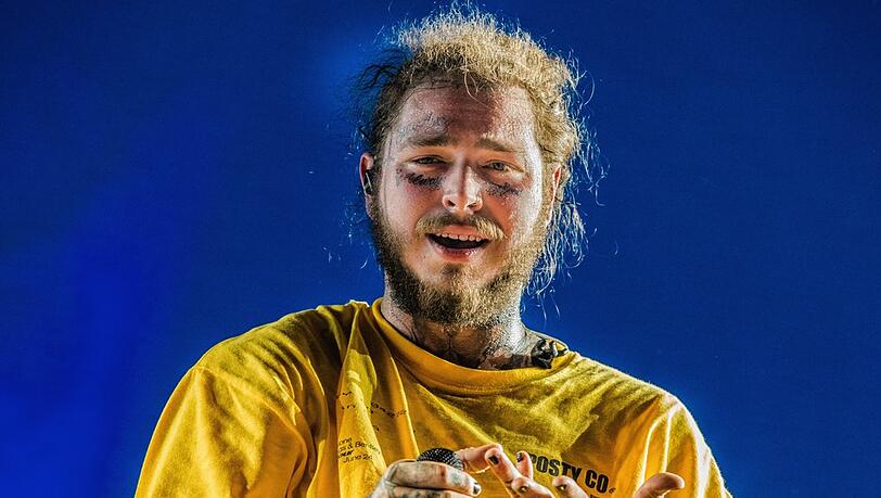 Post Malone ist für Nummer-eins-Hits wie "Rockstar" und "Circles" bekannt.