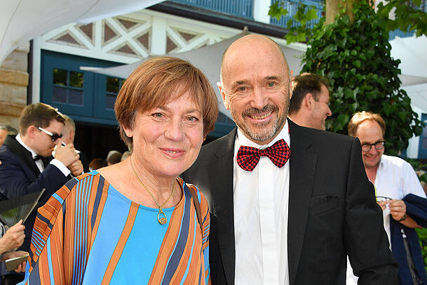 Rosi Mittermaier und Christian Neureuther im Juli 2019.