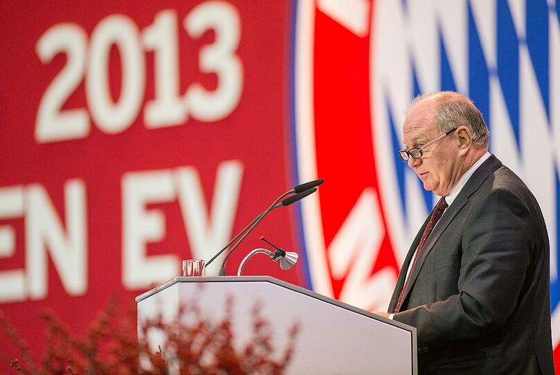 Bilder von der Jahreshauptversammlung des FC Bayern...