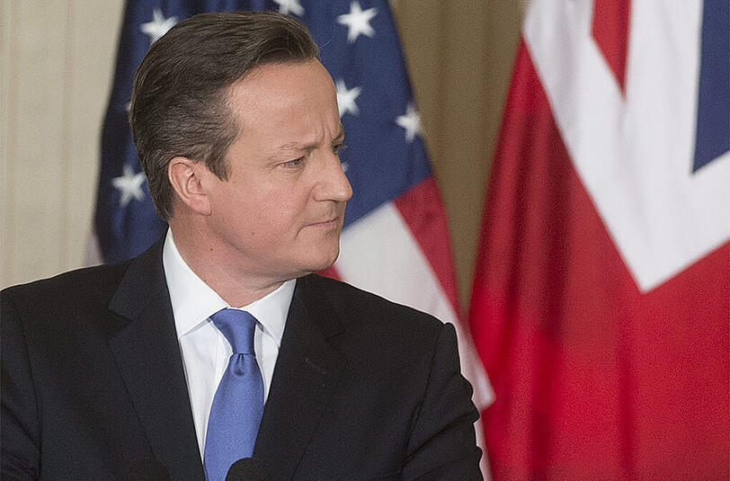 Bei David Cameron hat das Telefon geklingelt. Der britische Premierminister hat den Anruf beendet, als der Irrtum aufgeflogen ist.