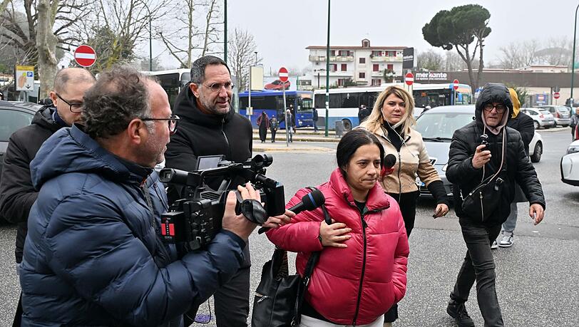 Die Mutter des Jungen, Patrizia Mercolino, war oft im Krankenhaus zu Besuch. Die Mutter des Jungen, Patrizia Mercolino, war oft im Krankenhaus zu Besuch.