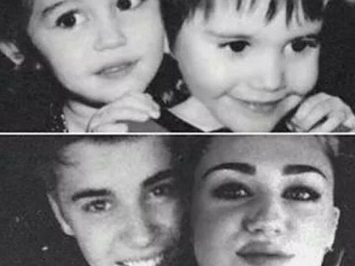 Süßer Kinderstar wird Skandalnudel: Miley Cyrus und Justin Bieber