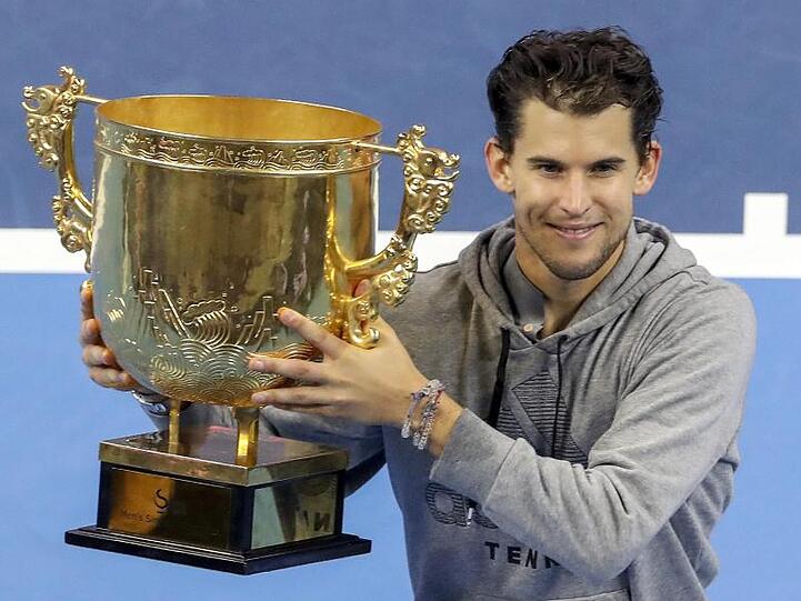 Dominic Thiem holte sich den Titel in Peking.
