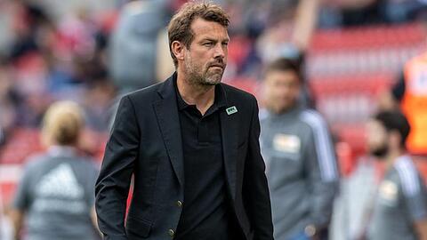 Augsburgs Trainer Markus Weinzierl.