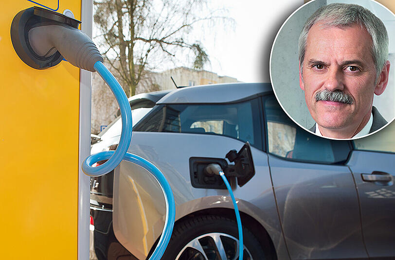 Wirtschaftswissenschaftler Willi Diez glaubt, dass die Reichweite von E-Autos in den nächsten Jahren massiv ansteigen wird.