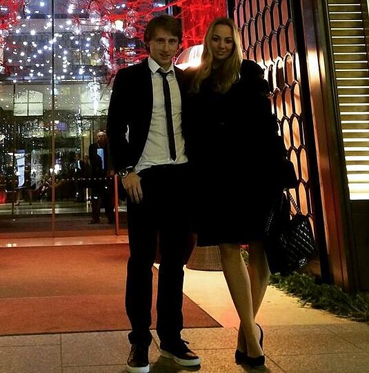 Kroatien: Luka Modric und Frau Vanja Bosnic