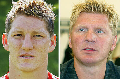 &bdquo;So etwas gehört sich nicht &ndash; schon gar nicht, wenn man mal wie er bei Bayern gespielt hat.&ldquo; Bastian Schweinsteiger (l.) gibt Stefan Effenberg Kontra.