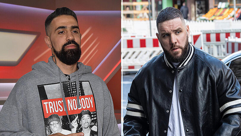 Fler und Bushido: Es ist nicht das erste Mal, dass die Rapper vor Gericht aufeinander treffen.