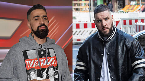 Fler und Bushido: Es ist nicht das erste Mal, dass die Rapper vor Gericht aufeinander treffen.